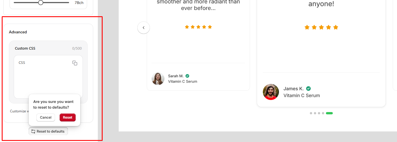 Documentation screenshot