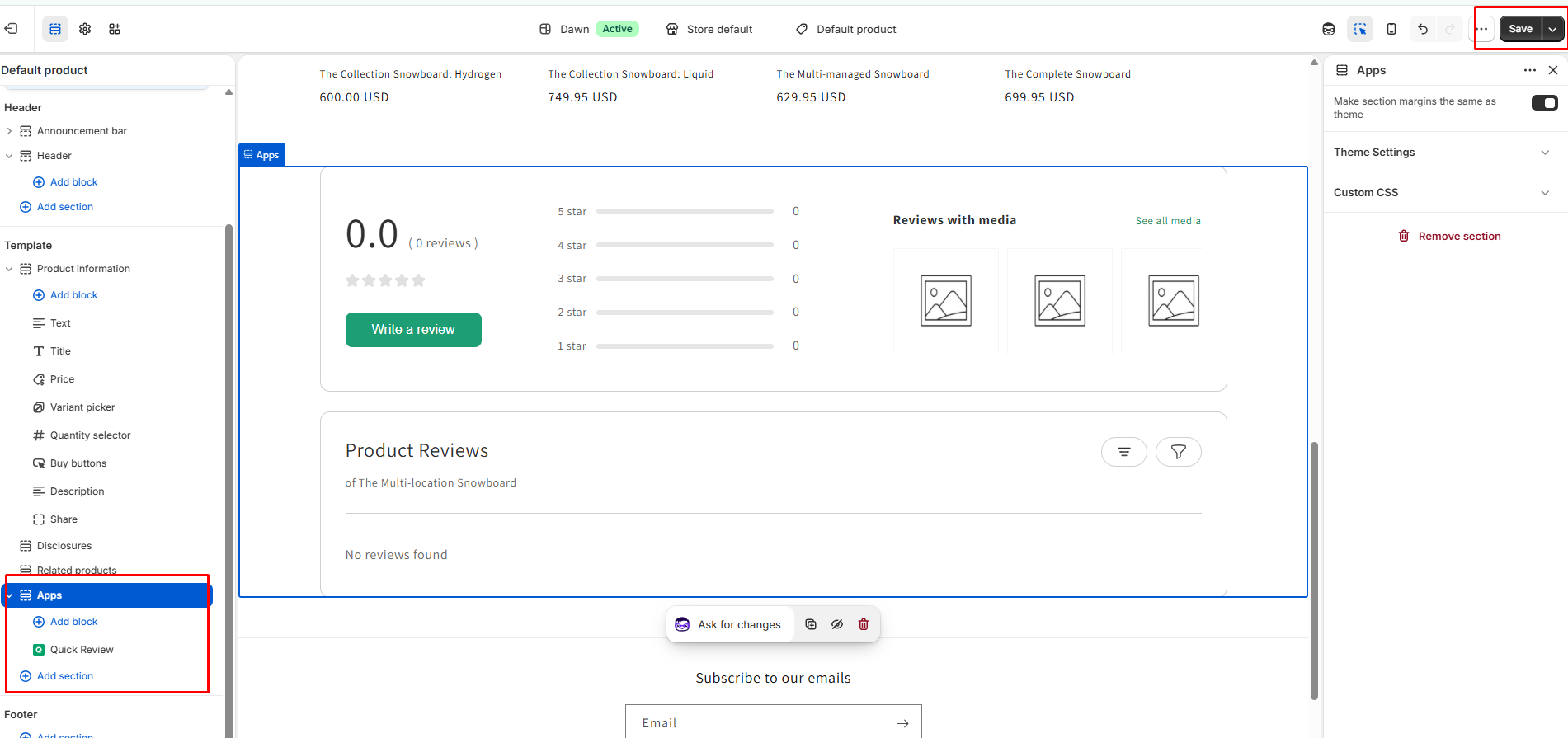 Documentation screenshot