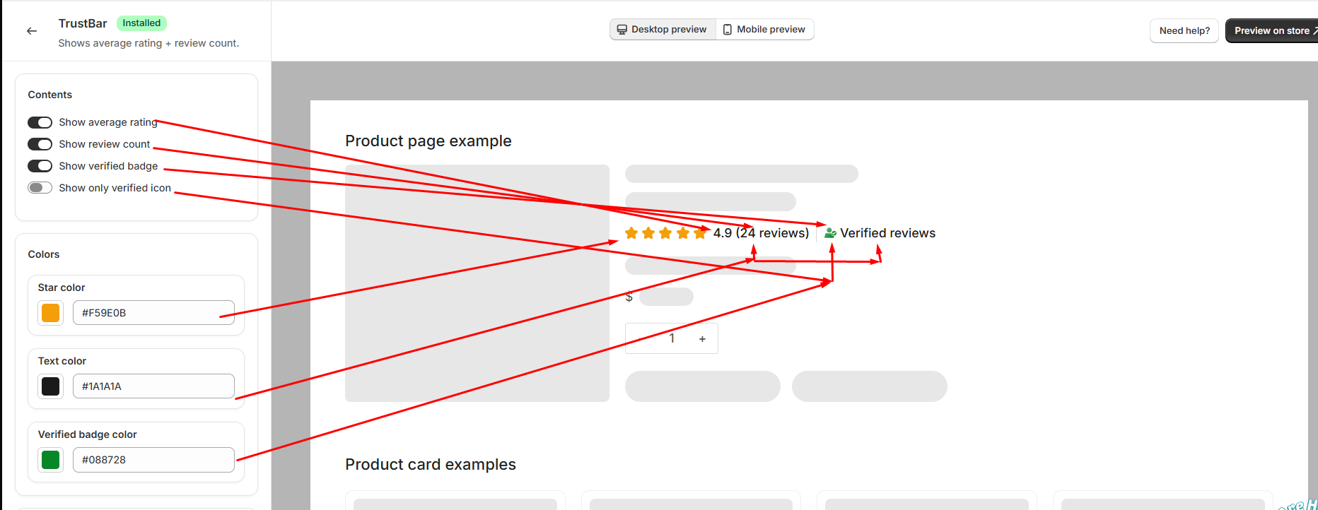 Documentation screenshot
